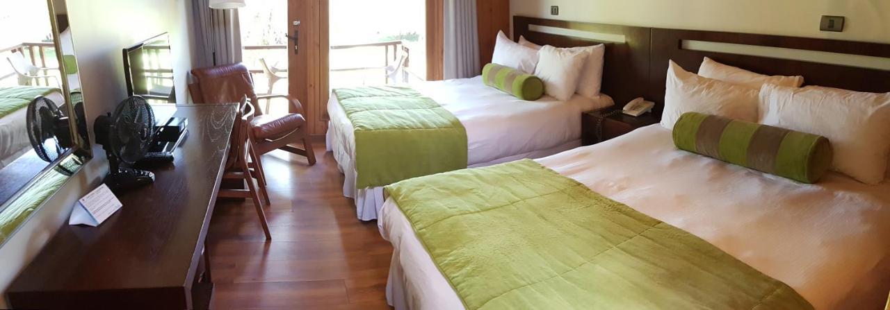 Hotel Y Cabanas Las Mellizas - Caja Los Andes Los Ángeles Exteriör bild