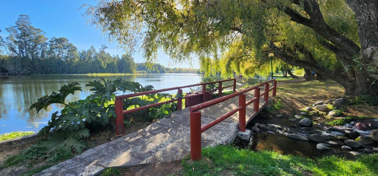 Hotel Y Cabanas Las Mellizas - Caja Los Andes Los Ángeles Exteriör bild