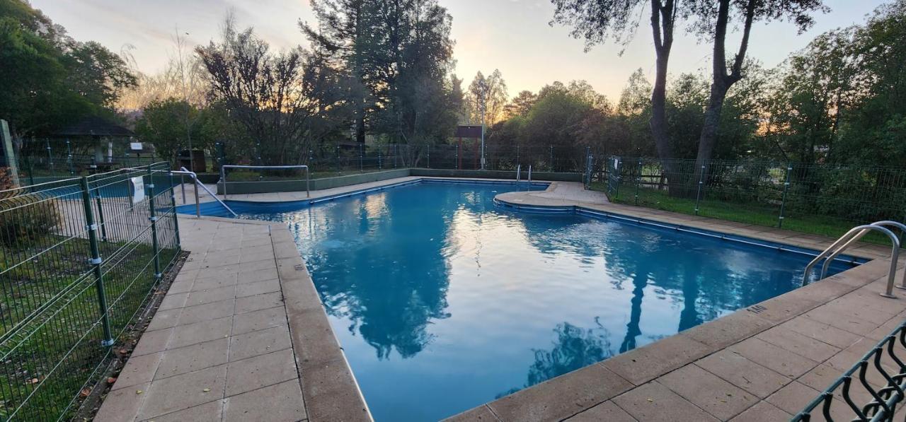Hotel Y Cabanas Las Mellizas - Caja Los Andes Los Ángeles Exteriör bild